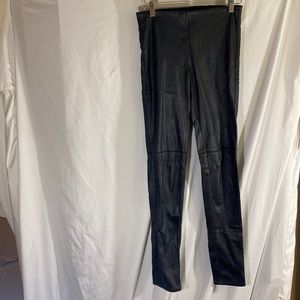 Woman’s Faux Leather pants size 4.